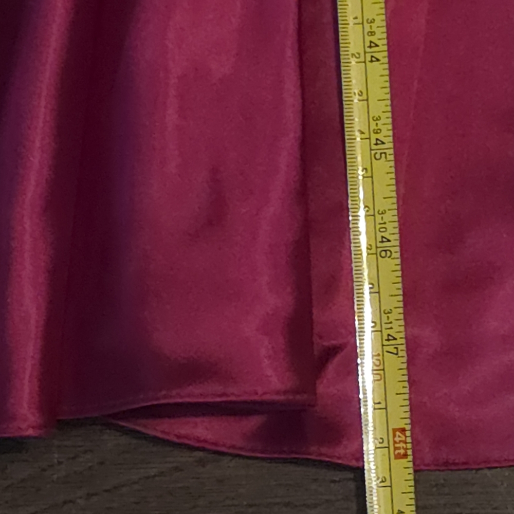 Stunning Magenta Satin Bow Dress - Picture 10 of 16